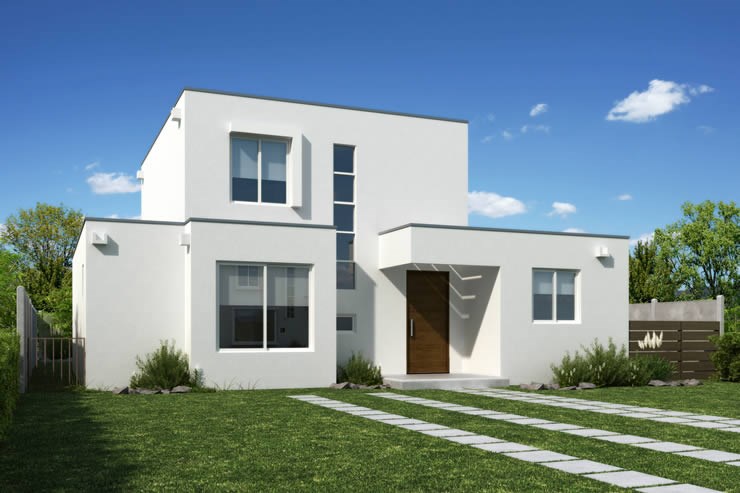 Modelo Santa Carolina Mediterranea del proyecto Laguna del Sol Barrio Laguna - Inmobiliaria Aconcagua