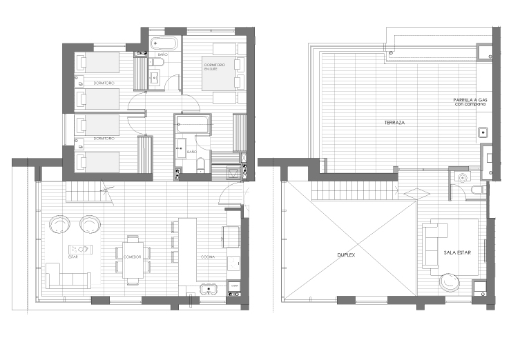 Modelo 3C del proyecto Edificio One Montemar - Inmobiliaria Aconcagua