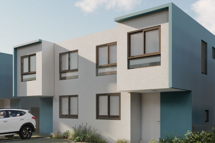 Modelo Socaire del proyecto San Pedro Casas - Inmobiliaria Aconcagua