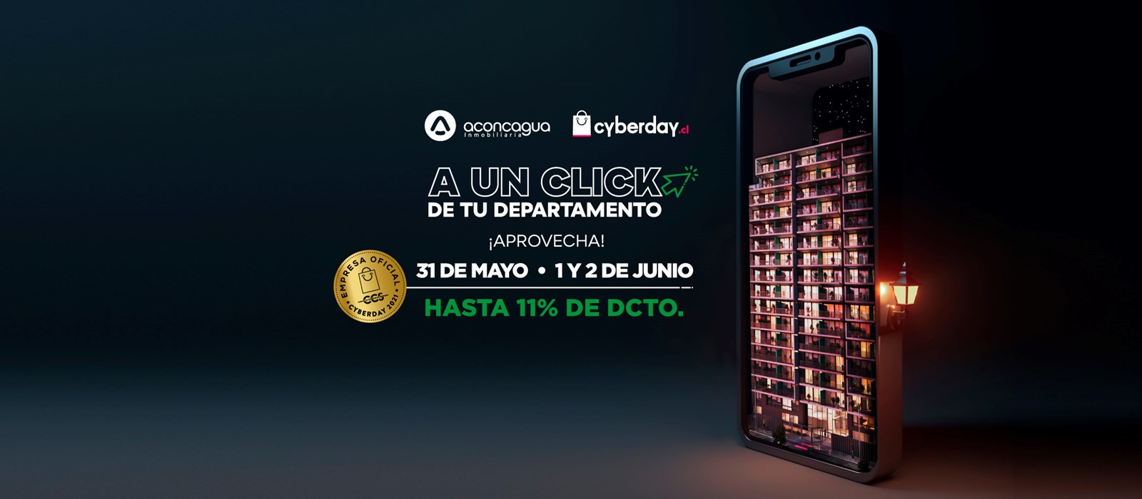 Estamos presentes en el próximo Cyberday con descuentos en 12 proyectos