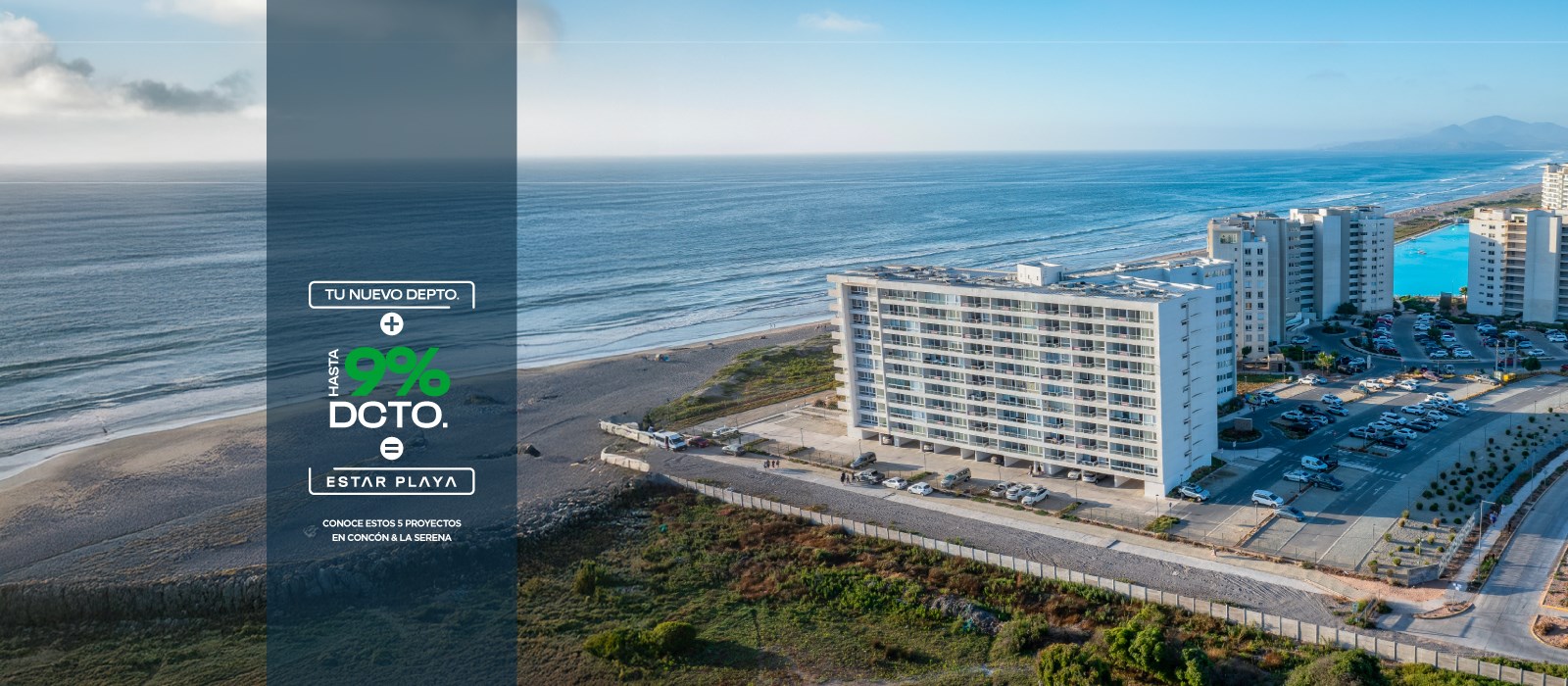 Inmobiliaria Aconcagua lanza campaña de verano con atractivas ofertas en proyectos de la IV y V Región